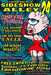 handbill for Sideshow Alley #24