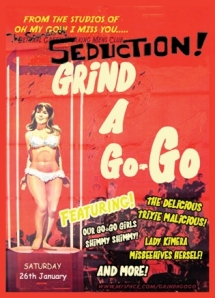 handbill for Sounds of Seduction, Sat. 26 Jan. 2008
