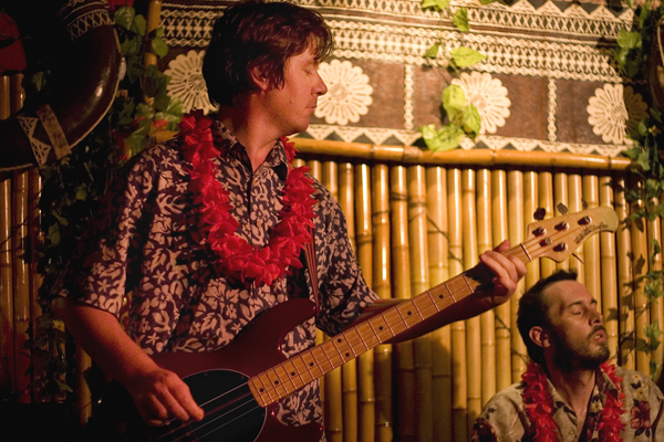Igneous & Paragon playing the Rock-a-Hula Xmas Party