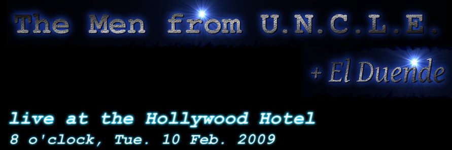 flyer for Hollywood, Tue. 10 Feb. 2009