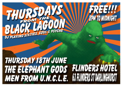 flyer for Flinders, Thur. 18 June 2009
