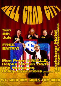 flyer for the
	 Gladstone, Sun. 8 Aug. 2010