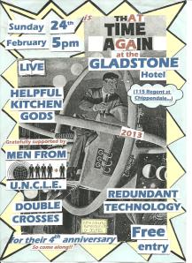 handbill for Gladstone, Sun. 24 Feb. 2013